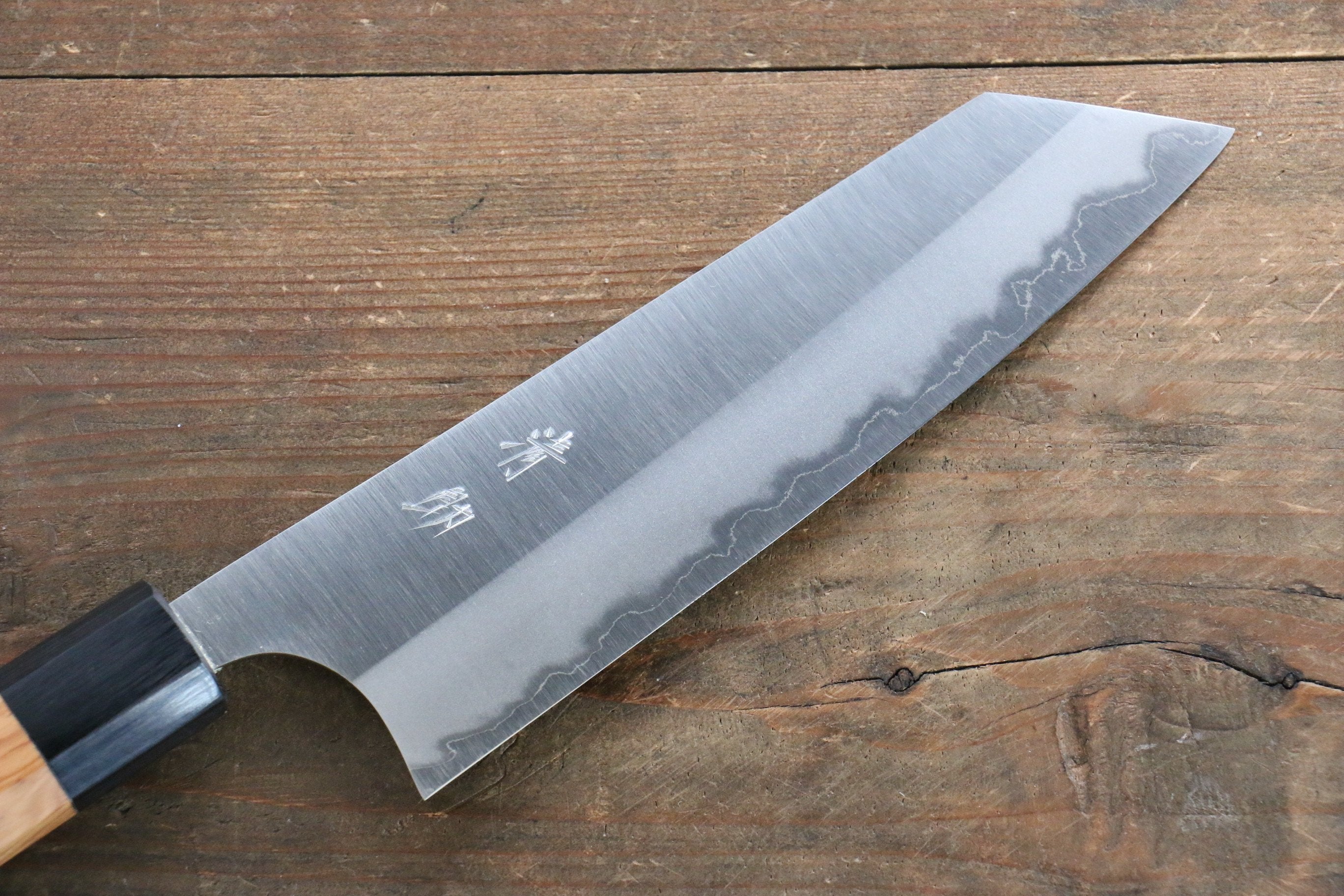 Seisuke White Steel Migaki Finished Bunka 165mm with Honduras Handle - Japanny - Best Japanese Knife