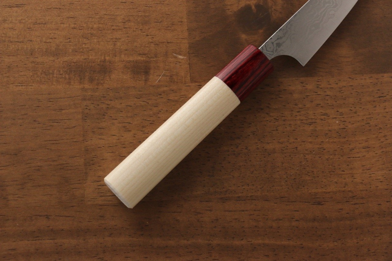 Masakage Kiri VG10 Damascus Petty-Utility 75mm MagnoliaHandle - Japanny - Best Japanese Knife
