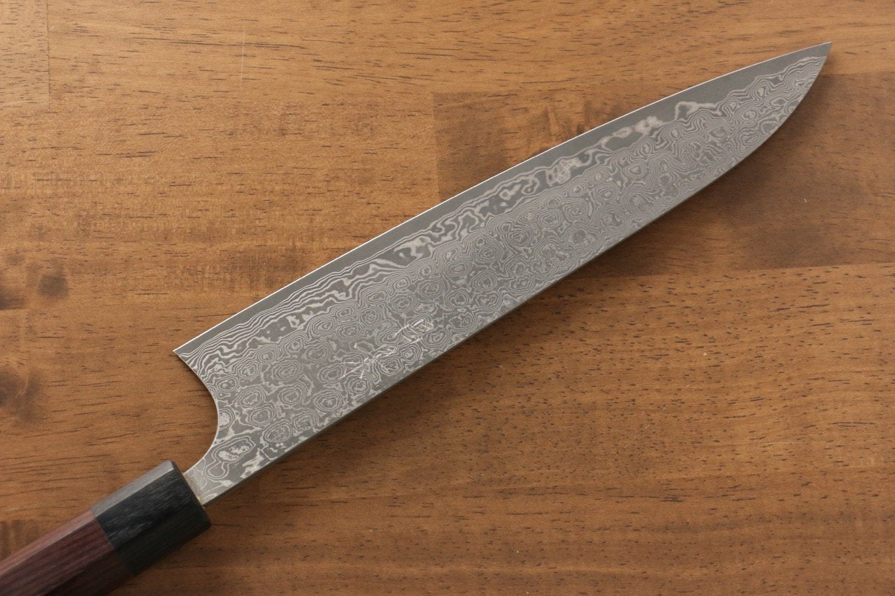 Masakage Kumo VG10 Damascus Gyuto  240mm Shitan Handle - Japanny - Best Japanese Knife
