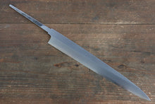  Minamoto Akitada Blue Steel No.1 DX Yanagiba 270mm (Blade only) - Japanny - Best Japanese Knife