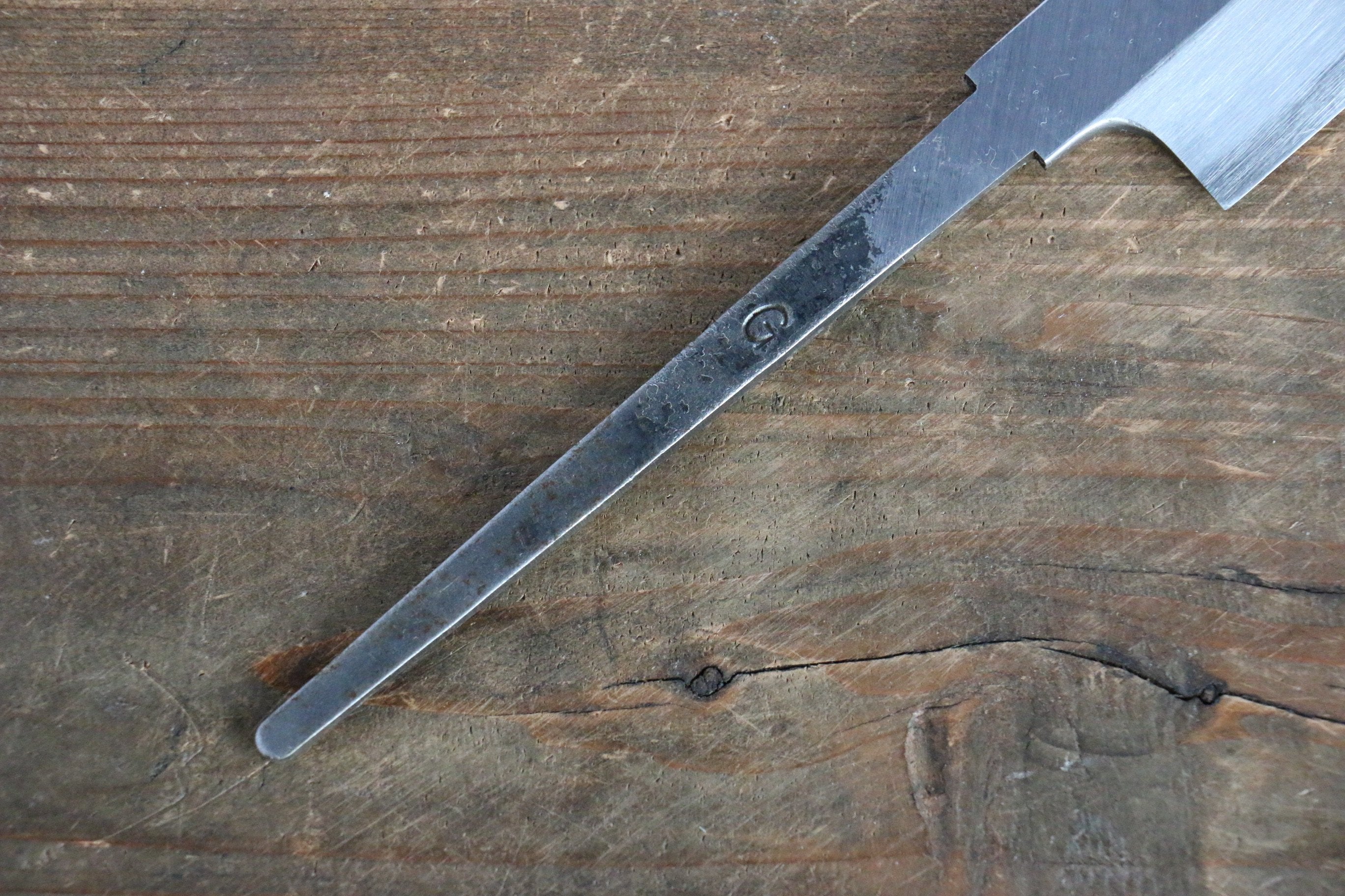 Minamoto Akitada Blue Steel No.1 DX Yanagiba 270mm (Blade only) - Japanny - Best Japanese Knife