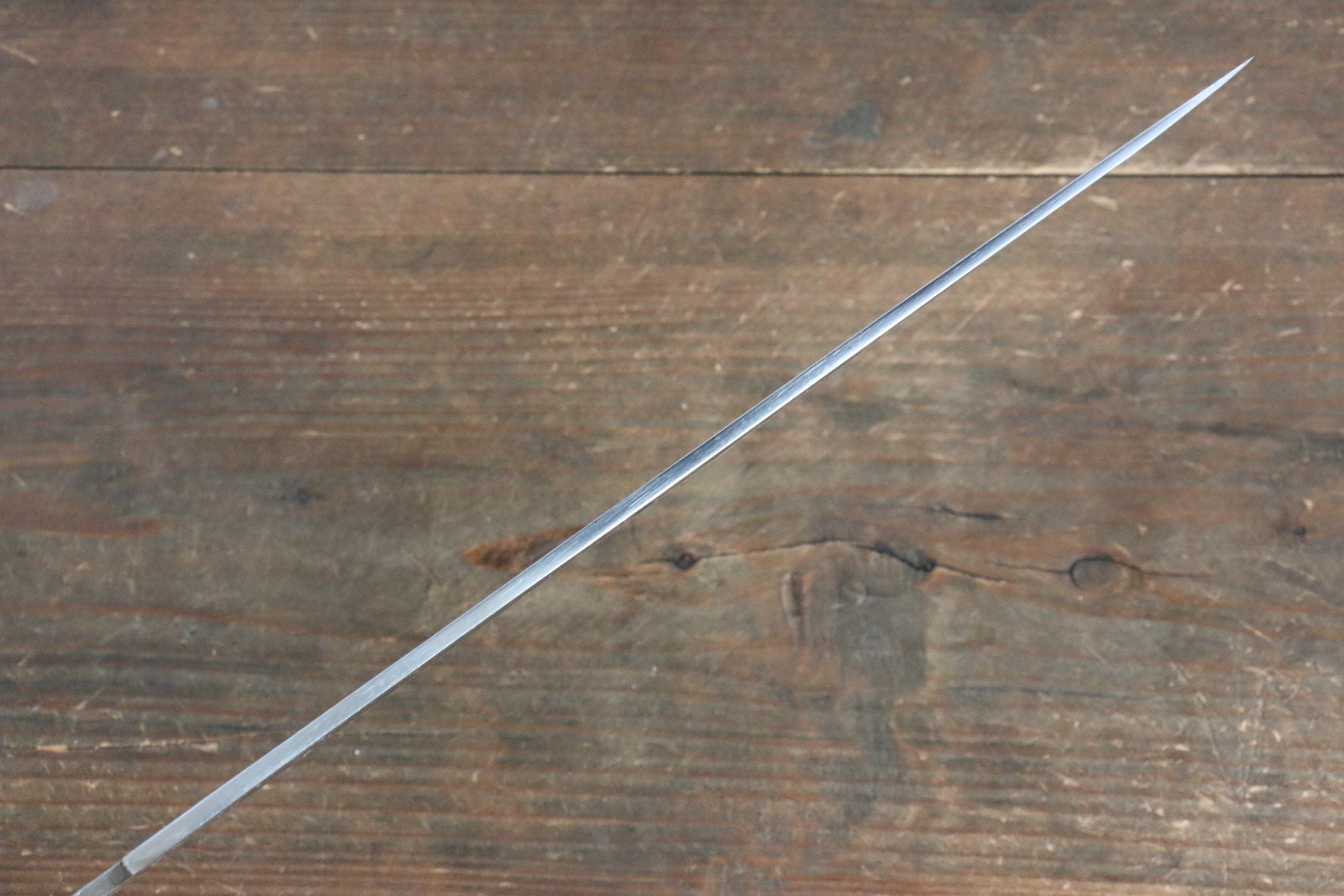 Minamoto Akitada Blue Steel No.1 DX Yanagiba 270mm (Blade only) - Japanny - Best Japanese Knife