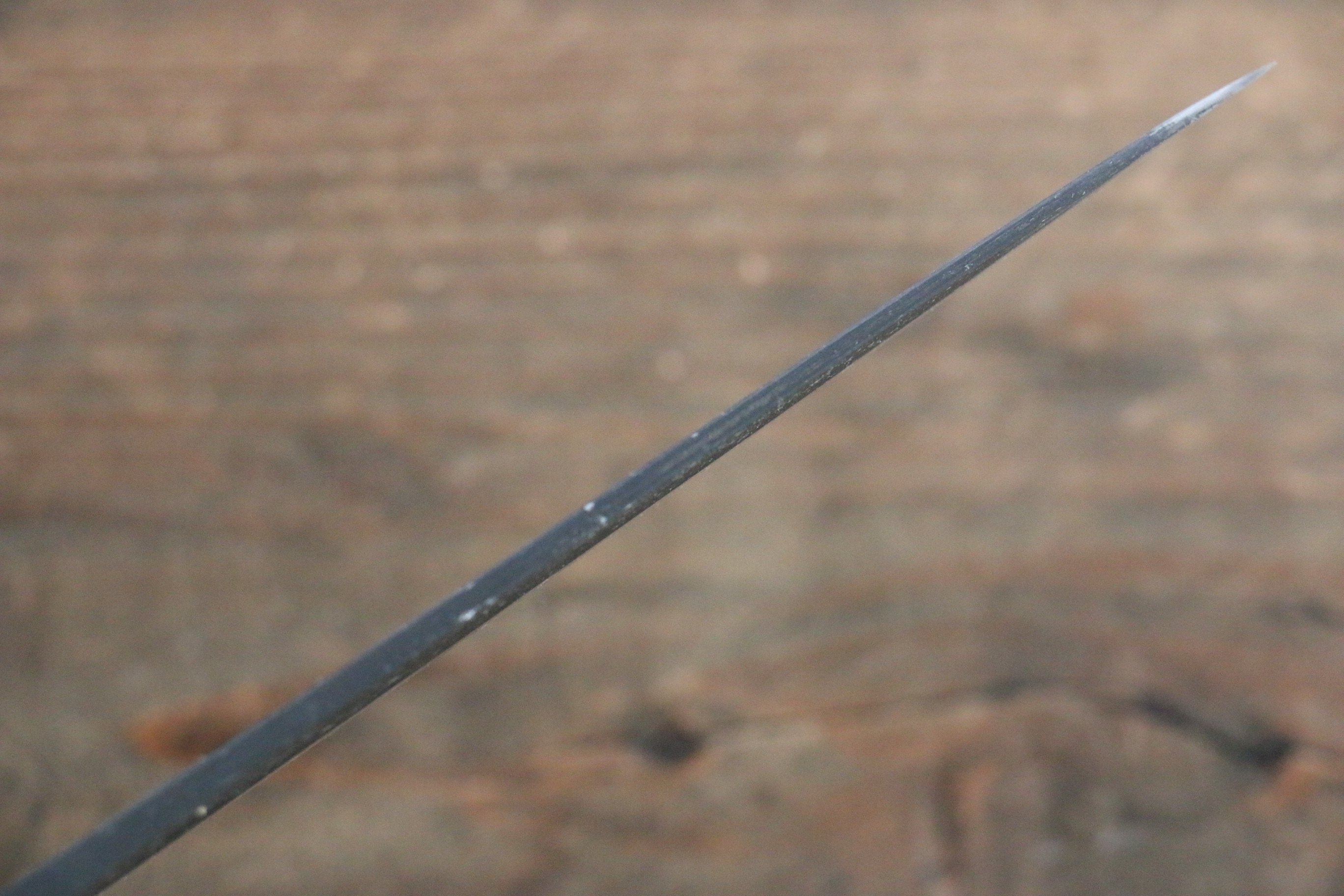 Nao Yamamoto Blue Steel Kurouchi Petty-Utility 135mm Walnut Handle - Japanny - Best Japanese Knife