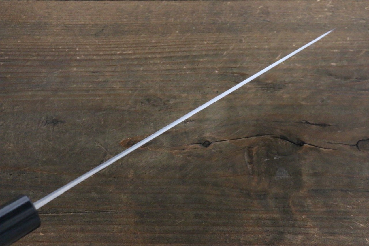 Shungo Ogata White Steel No.2 Damascus Gyuto 210mm Shitan Handle - Japanny - Best Japanese Knife