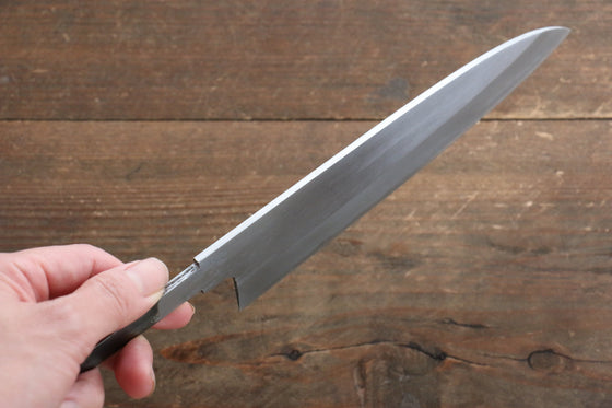 Minamoto Akitada Hontanren Blue Steel No.2 Santoku 180mm (Blade only) - Japanny - Best Japanese Knife