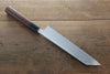 Hideo Kitaoka White Steel No.2 Damascus Kiritsuke Yanagiba 210mm Shitan Handle - Japanny - Best Japanese Knife