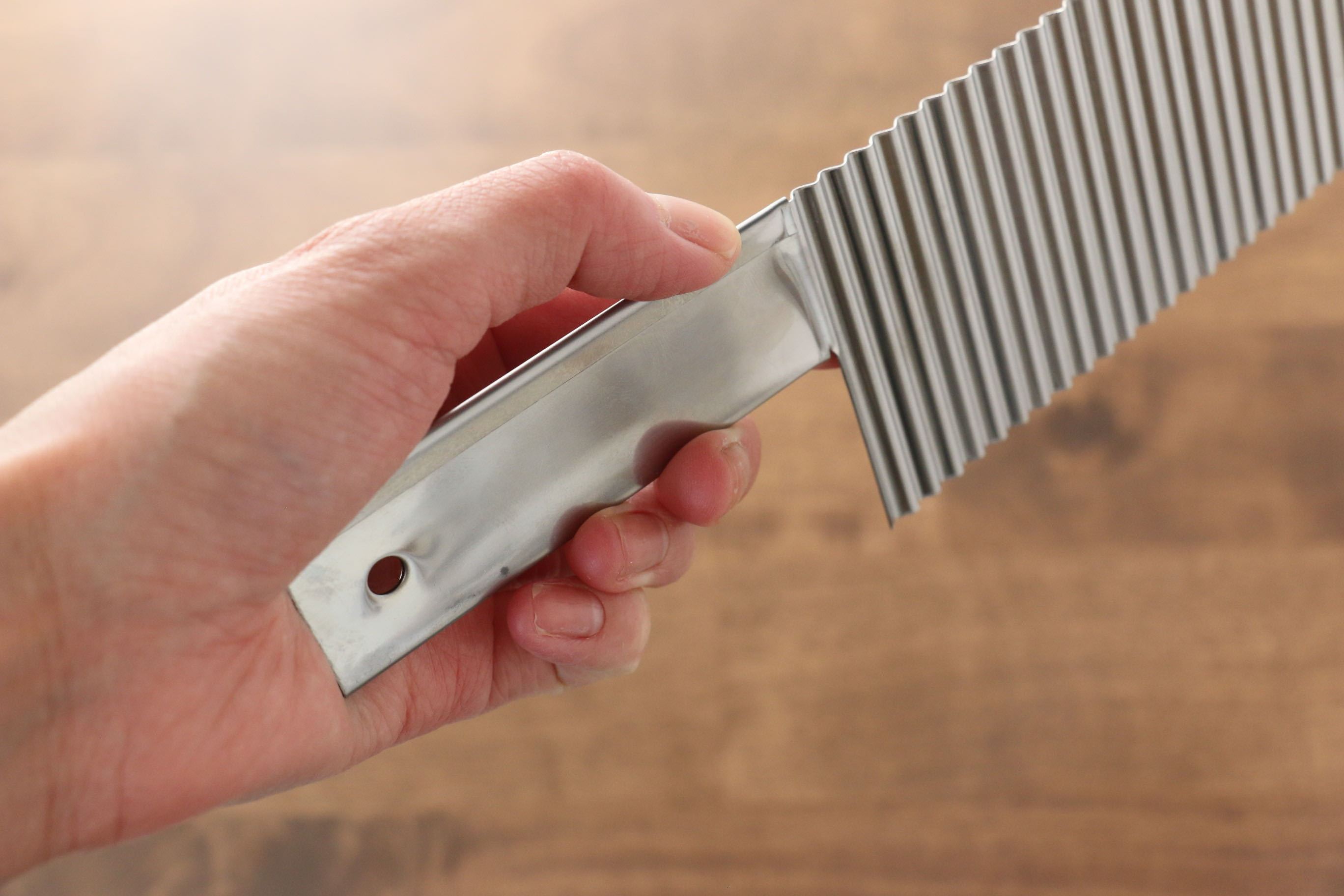 Sakai Takayuki Stainless Steel Tofu Knife 220mm - Japanny - Best Japanese Knife