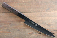  Sakai Takayuki Kurokage VG10 Hammered Teflon Coating Petty-Utility 150mm Wenge Handle - Japanny - Best Japanese Knife