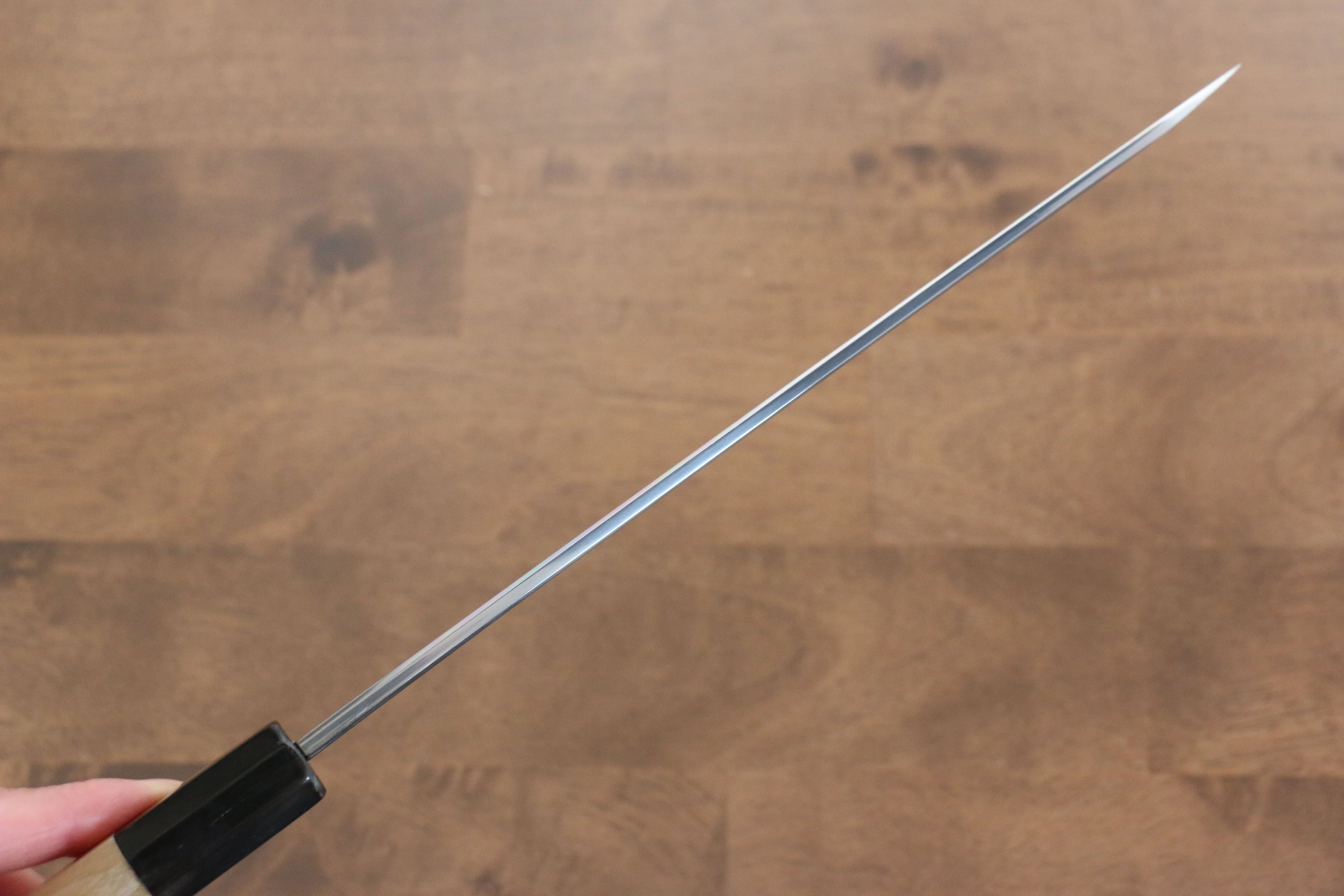 Kikuzuki White Steel No.2 Kasumitogi Yanagiba 240mm Magnolia Handle - Japanny - Best Japanese Knife