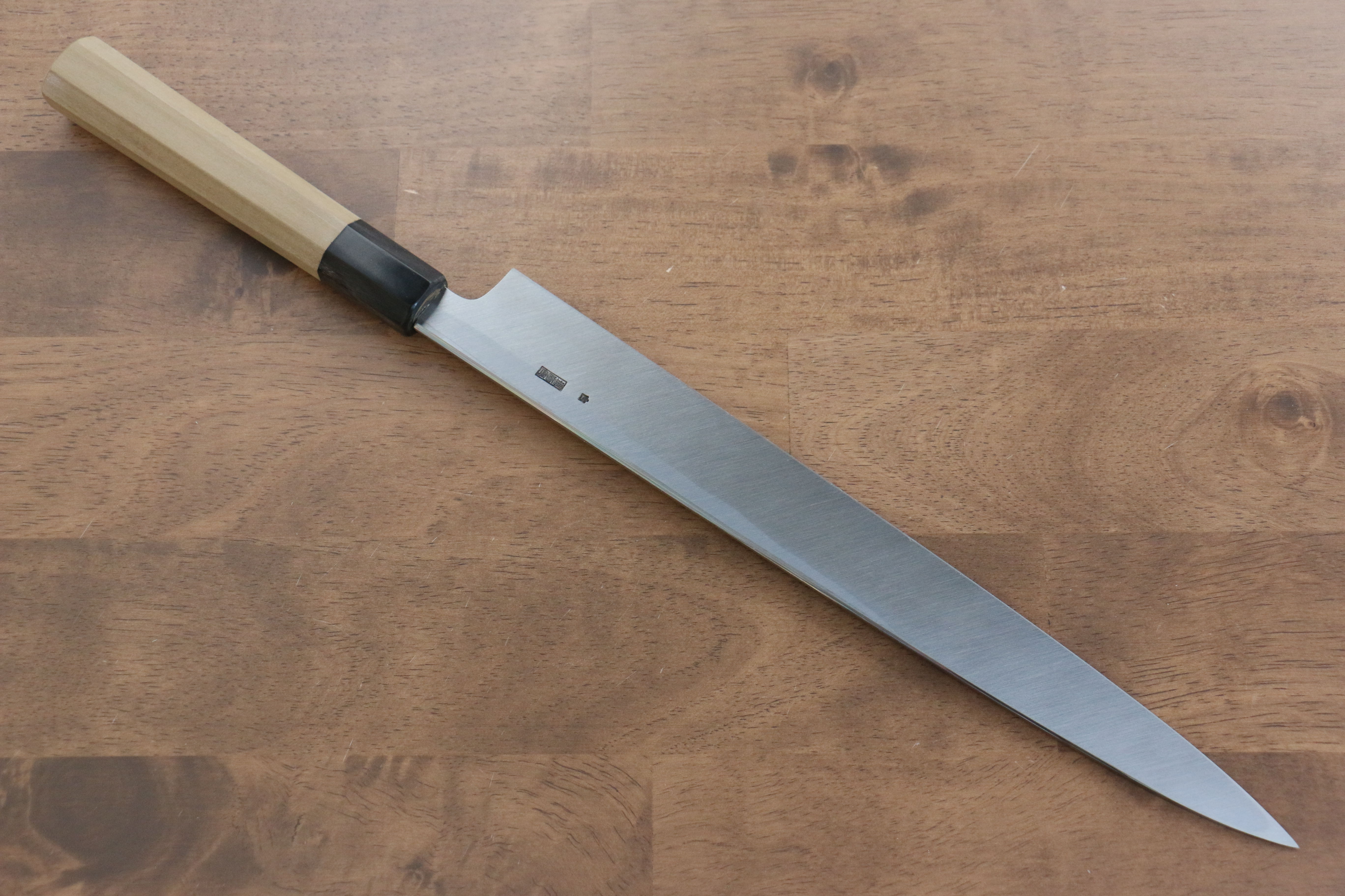 Kikuzuki White Steel No.2 Kasumitogi Yanagiba 300mm Magnolia Handle - Japanny - Best Japanese Knife