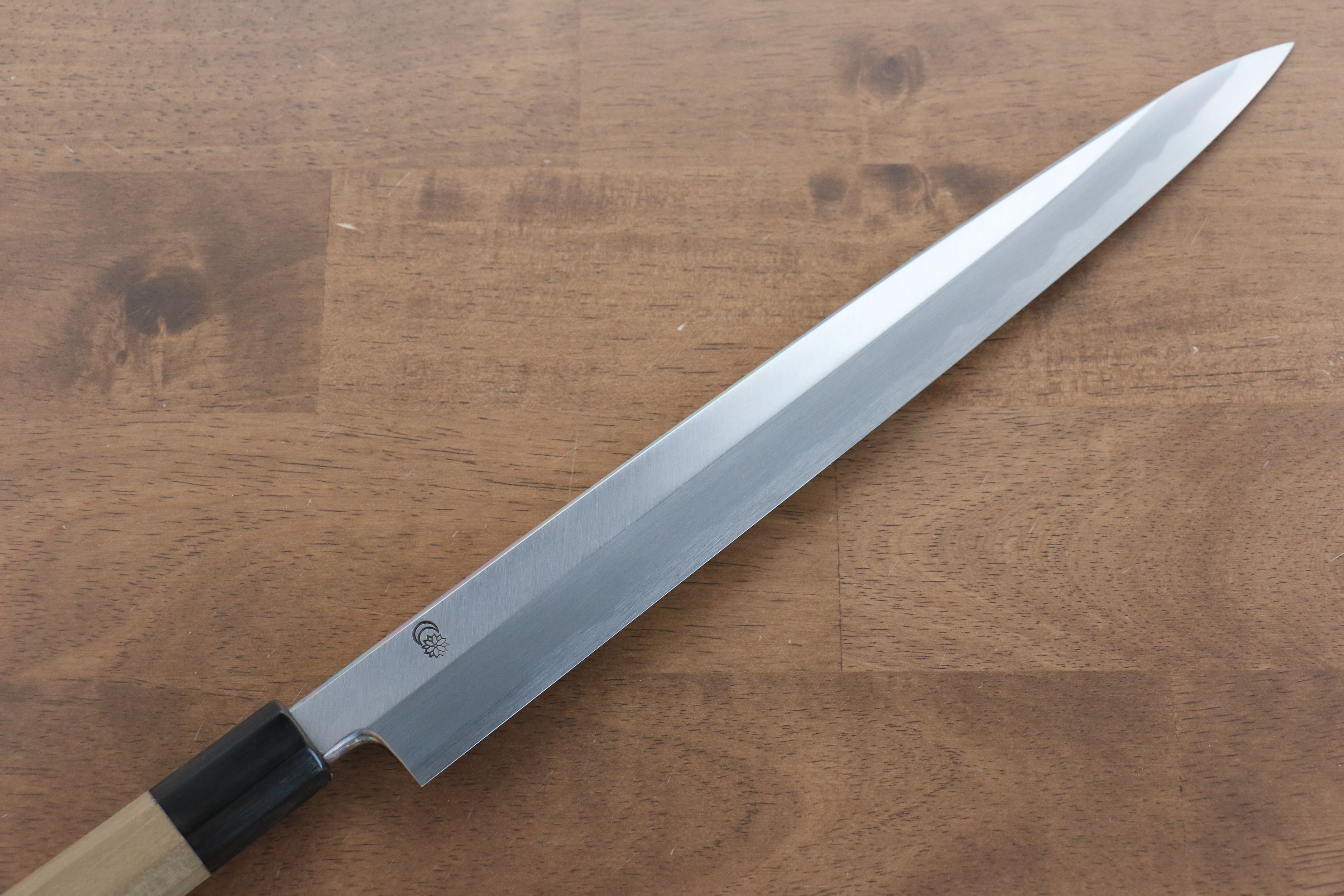 Kikuzuki White Steel No.2 Kasumitogi Yanagiba 300mm Magnolia Handle - Japanny - Best Japanese Knife