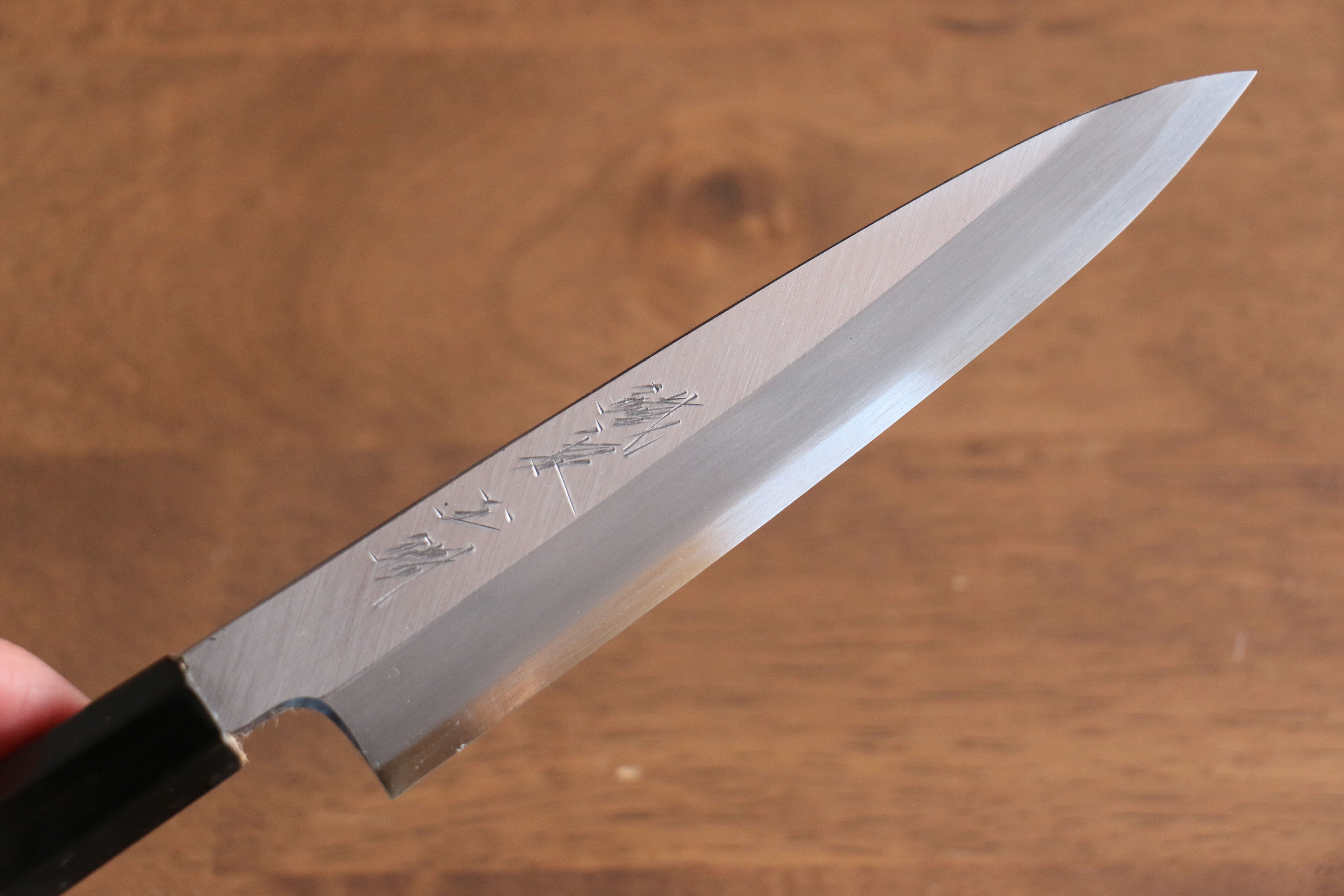 Tessen by Tanaka Tamahagane Petty-Utility 145mm Wild Cherry Handle - Japanny - Best Japanese Knife