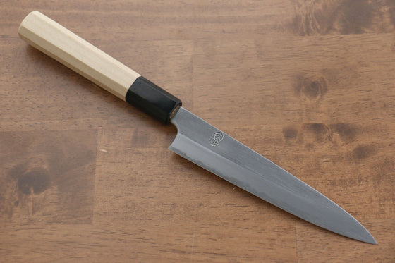 Kikuzuki White Steel No.2 Kasumitogi Petty-Utility 150mm Magnolia Handle - Japanny - Best Japanese Knife