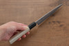 Kikuzuki White Steel No.2 Kasumitogi Petty-Utility 150mm Magnolia Handle - Japanny - Best Japanese Knife