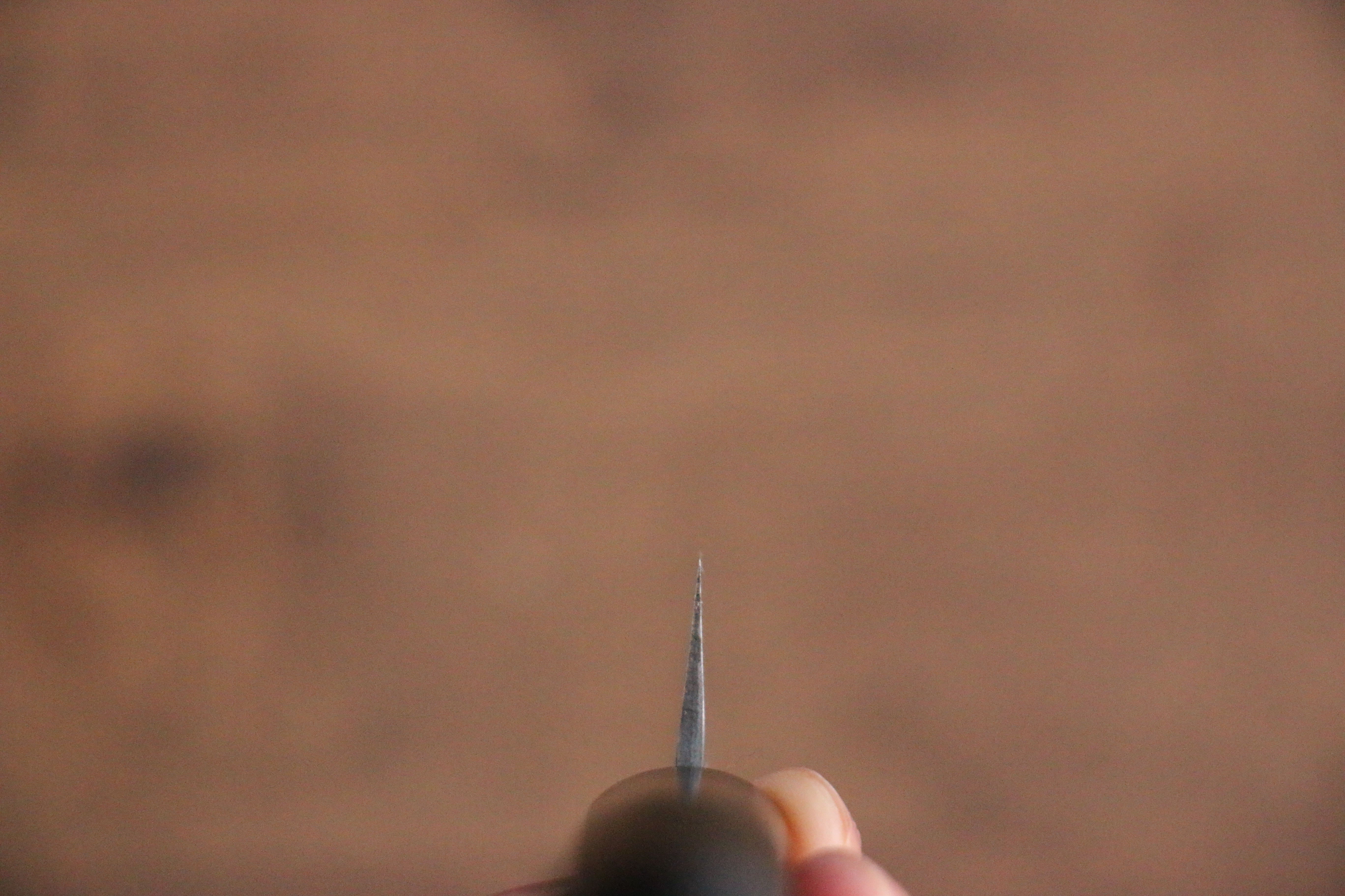 Nao Yamamoto AUS8 Hammered Petty-Utility 135mm Black Pakka wood Handle - Japanny - Best Japanese Knife