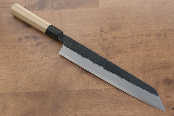 Kikuzuki White Steel No.2 Black Finished Kiritsuke Gyuto 270mm Magnolia Handle - Japanny - Best Japanese Knife