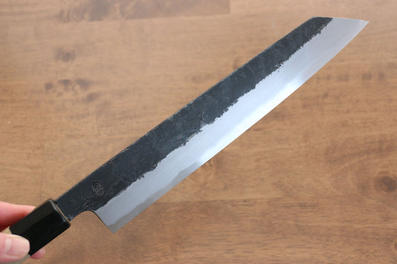 Kikuzuki White Steel No.2 Black Finished Kiritsuke Gyuto 270mm Magnolia Handle - Japanny - Best Japanese Knife