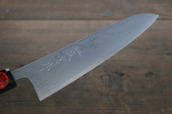 Shigeki Tanaka Blue Steel No.2 Damascus Gyuto 180mm Walnut Handle - Japanny - Best Japanese Knife