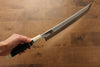 Jikko Silver Steel No.3 Sakimaru Yanagiba  270mm Ebony with Ring Handle - Japanny - Best Japanese Knife