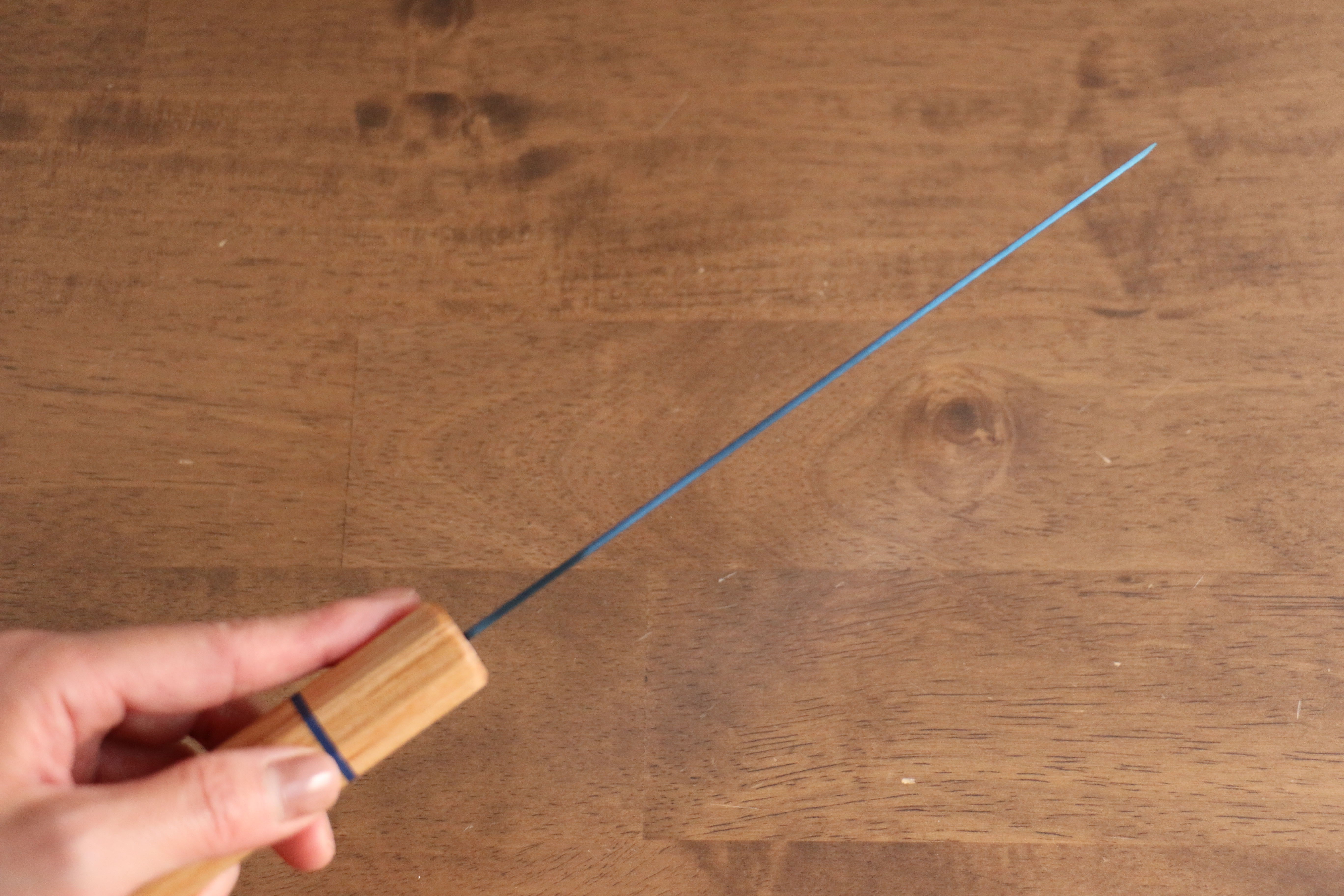 Seisuke SK-85 Ion plating Nakiri 175mm White wood Handle - Japanny - Best Japanese Knife