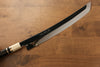 Jikko Silver Steel No.3 Sakimaru Yanagiba  330mm Ebony with Ring Handle - Japanny - Best Japanese Knife