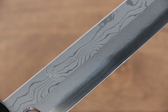 Kikuzuki Blue Steel No.1 Damascus Yanagiba 270mm Magnolia Handle - Japanny - Best Japanese Knife