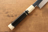 Jikko Silver Steel No.3 Sakimaru Yanagiba  330mm Ebony with Ring Handle - Japanny - Best Japanese Knife