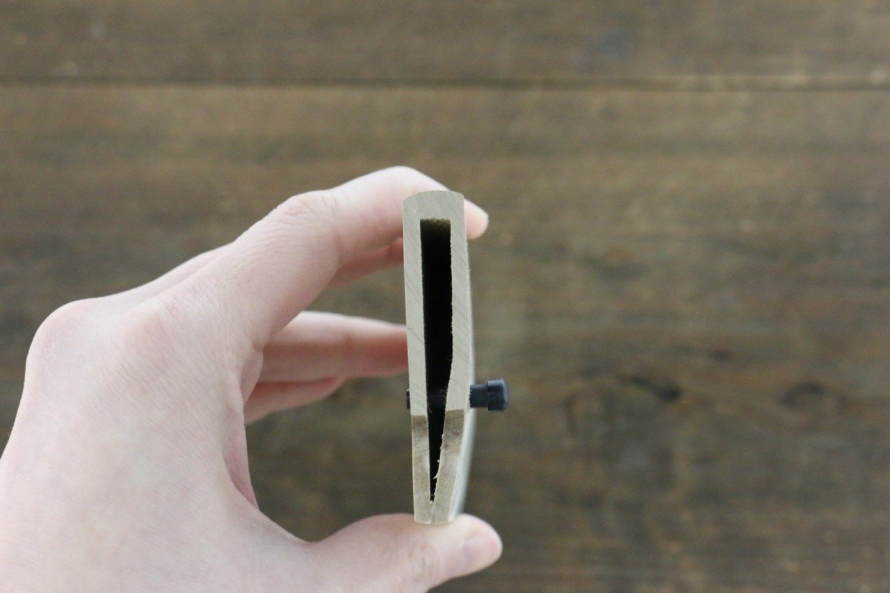 Saya Sheath for Kamagata Usuba Knife with Plywood Pin - Japanny - Best Japanese Knife