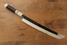  Jikko Silver Steel No.3 Sakimaru Yanagiba  300mm Ebony with Ring Handle - Japanny - Best Japanese Knife