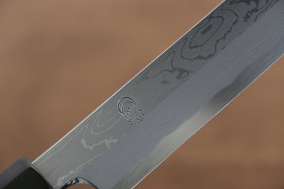 Kikuzuki Blue Steel No.1 Damascus Sakimaru Takohiki 270mm Magnolia Handle - Japanny - Best Japanese Knife