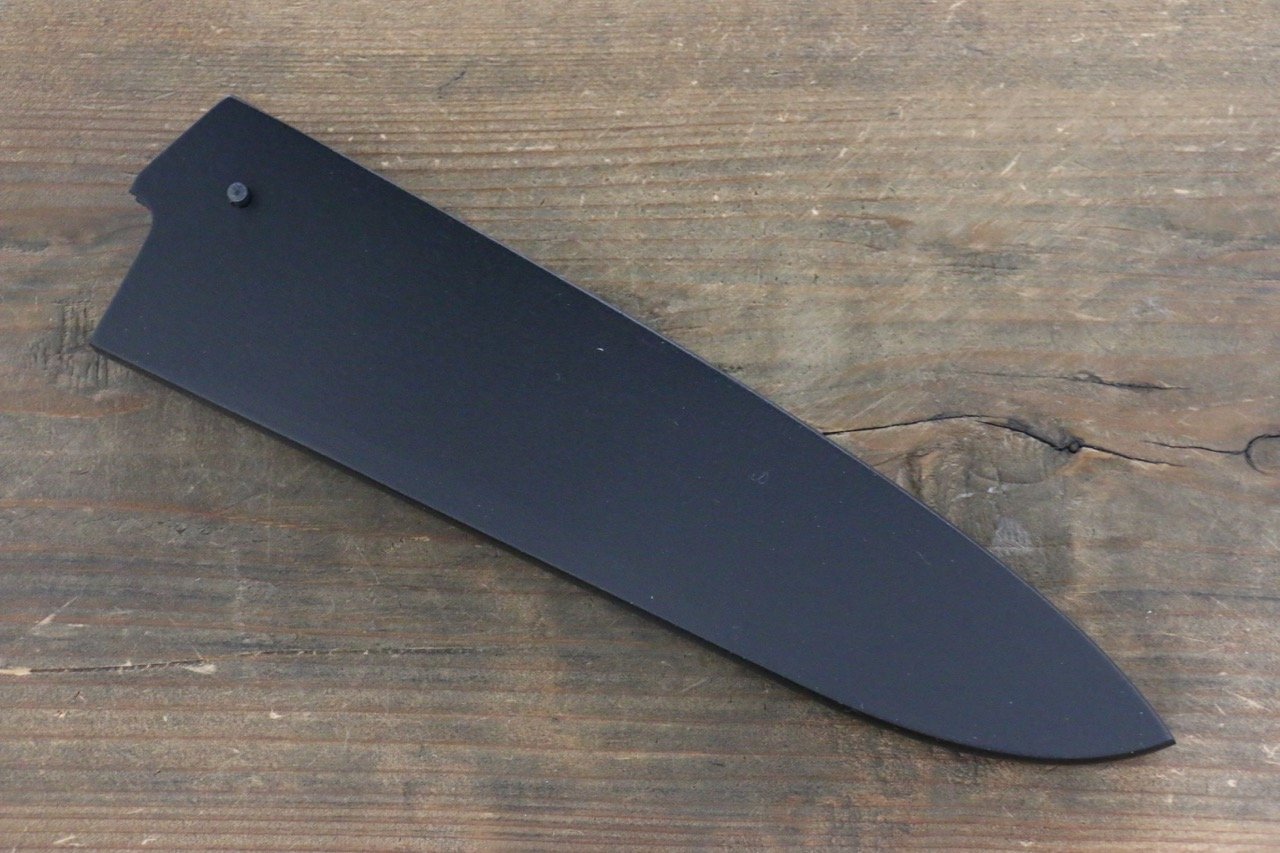 Black Saya Sheath for Gyuto Chef's Knife with Plywood Pin-180mm - Japanny - Best Japanese Knife