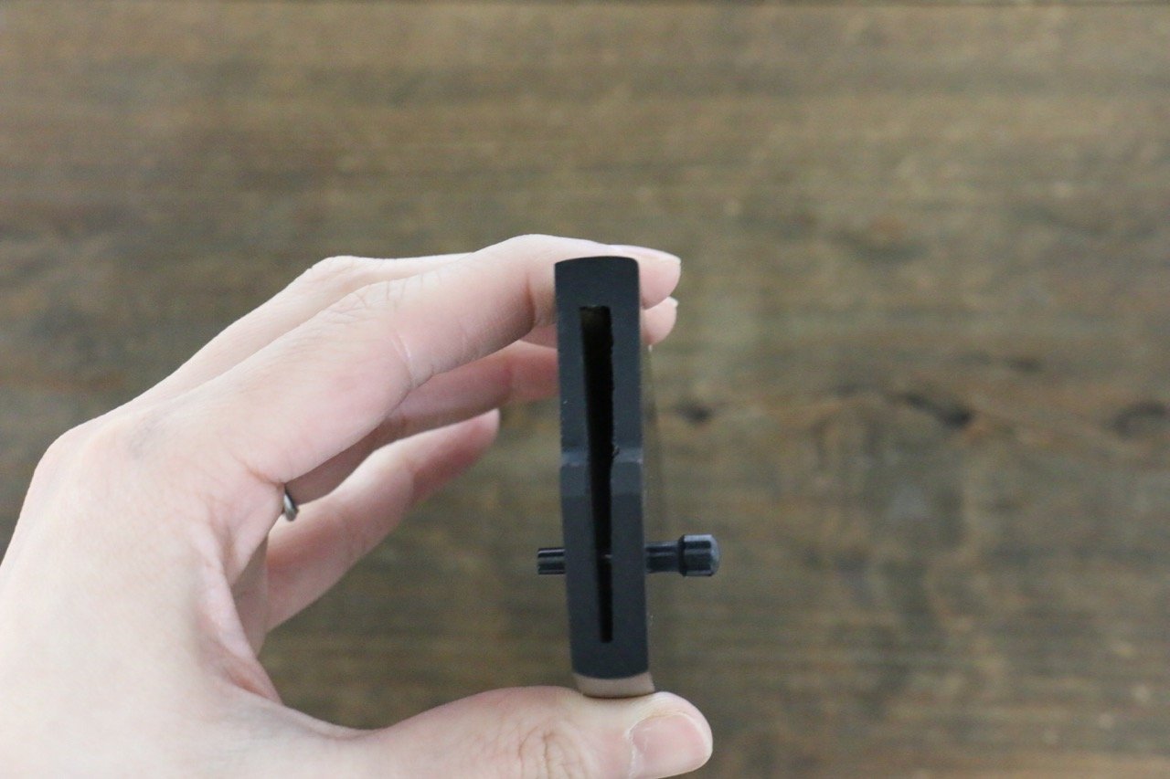 Black Saya Sheath for Gyuto Chef's Knife with Plywood Pin-180mm - Japanny - Best Japanese Knife