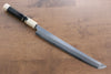 Jikko Shiko Blue Steel Sakimaru Yanagiba  270mm Ebony with Double Ring Handle - Japanny - Best Japanese Knife