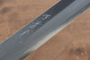 Jikko Shiko Blue Steel Sakimaru Yanagiba  270mm Ebony with Double Ring Handle - Japanny - Best Japanese Knife