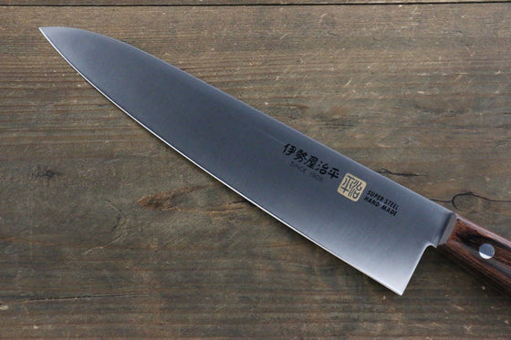 Iseya Molybdenum Gyuto 210mm Mahogany Handle - Japanny - Best Japanese Knife