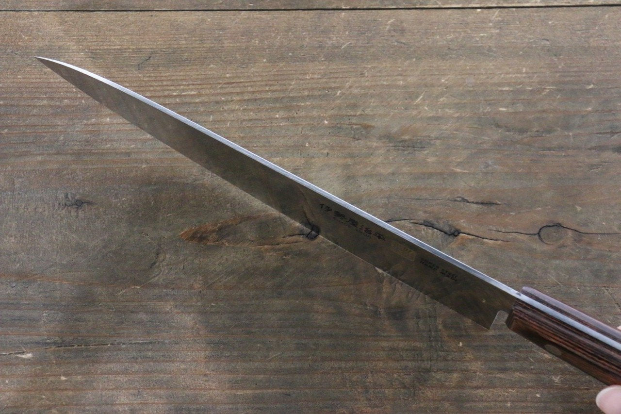 Iseya Molybdenum Gyuto 210mm Mahogany Handle - Japanny - Best Japanese Knife