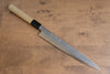 Sakai Kikumori VG10 Mirrored Finish Yanagiba 240mm Magnolia Handle - Japanny - Best Japanese Knife