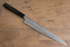 Sakai Kikumori VG10 Mirrored Finish Sujihiki 270mm Ebony Wood Handle - Japanny - Best Japanese Knife