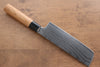 Seisuke VG10 63 Layer Damascus Usuba 165mm Cherry Blossoms Handle - Japanny - Best Japanese Knife