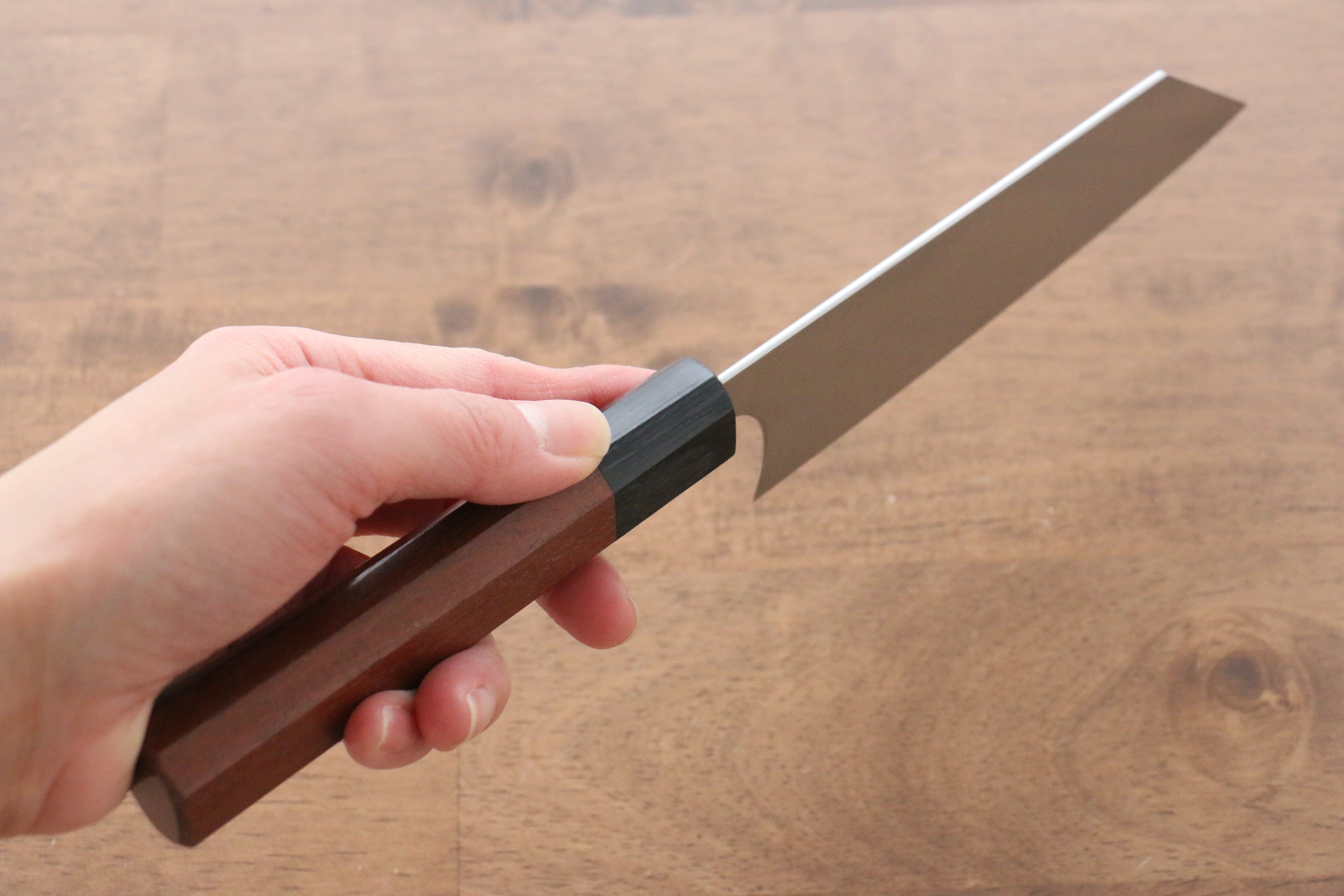 Shibata Takayuki Koutetsu SG2 Small Bunka  140mm Jarrah Handle - Japanny - Best Japanese Knife