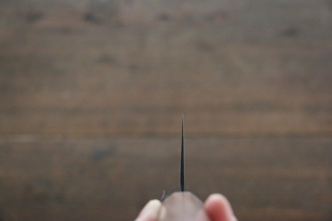 Shigeki Tanaka Blue Steel No.2 Damascus Gyuto 210mm Walnut Handle - Japanny - Best Japanese Knife