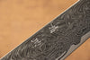 Seisuke Nami AUS10 Mirrored Finish Damascus Gyuto 240mm Oak Handle - Japanny - Best Japanese Knife