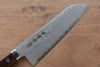 Kanetsune VG1 17 Layer Damascus Santoku 165mm Mahogany Handle - Japanny - Best Japanese Knife