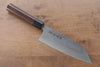 Kanetsune Blue Steel No.2 Damascus Kiritsuke 170mm Shitan Handle - Japanny - Best Japanese Knife