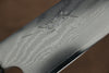 Seisuke VG10 63 Layer Damascus Santoku 170mm Oak Handle - Japanny - Best Japanese Knife