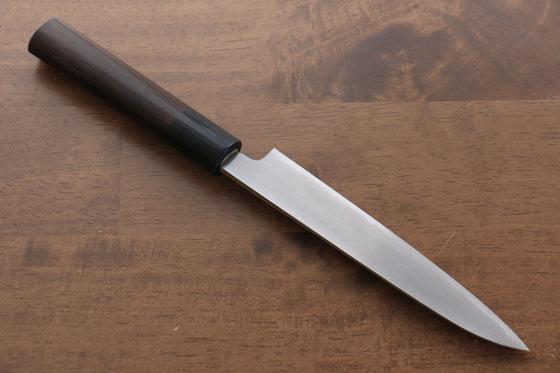 Jikko White Steel No.2 Petty-Utility  150mm Shitan Handle - Japanny - Best Japanese Knife