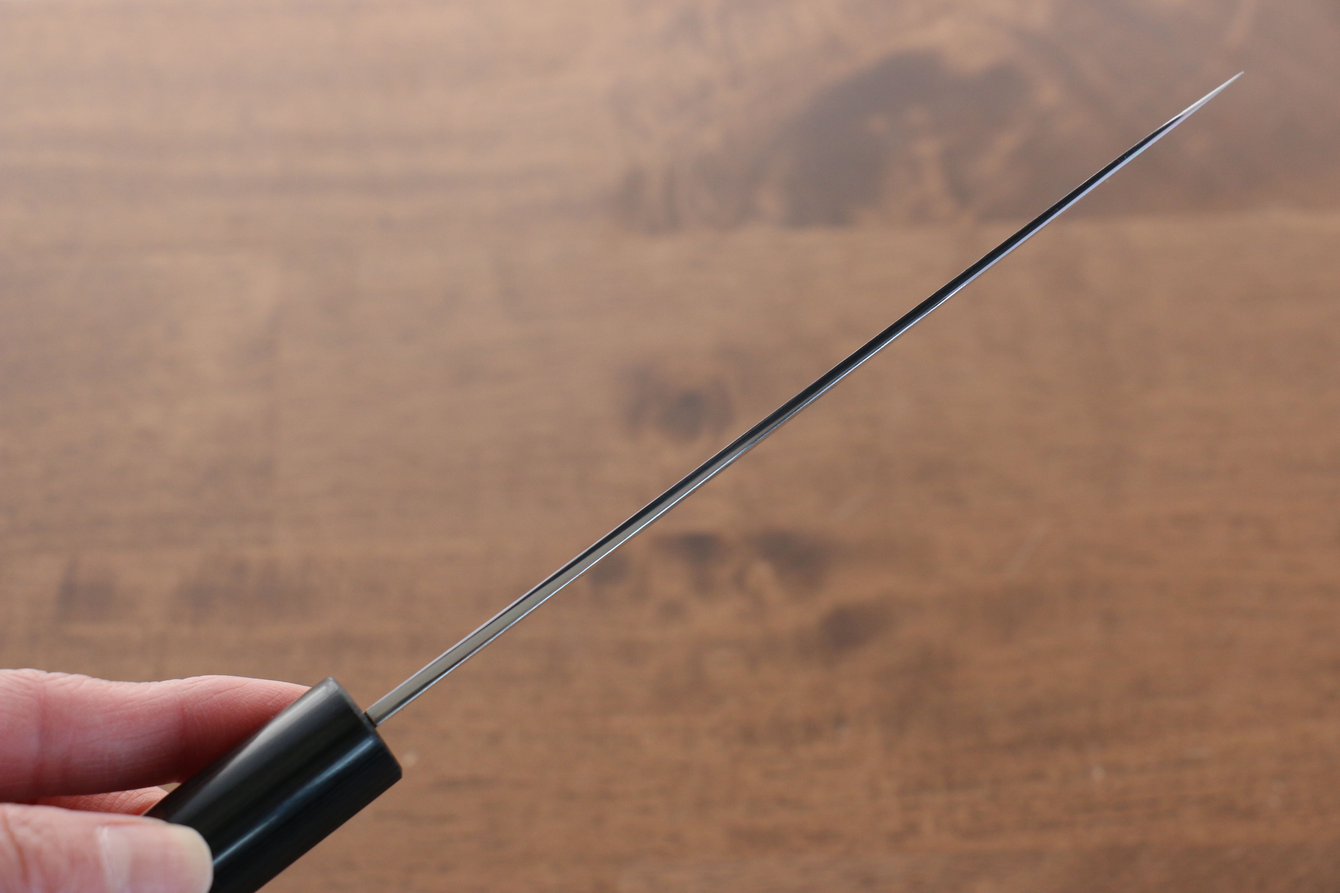 Jikko White Steel No.2 Petty-Utility  150mm Shitan Handle - Japanny - Best Japanese Knife