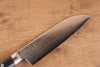 Seisuke Saiun VG10 Damascus Santoku 170mm Black Micarta Handle - Japanny - Best Japanese Knife