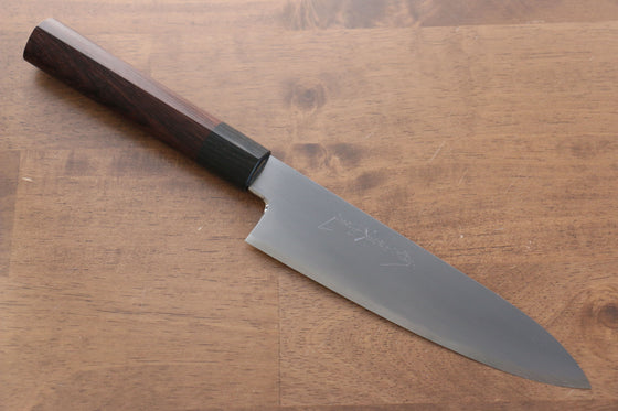 Jikko White Steel No.2 Gyuto  180mm Shitan Handle - Japanny - Best Japanese Knife