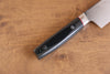 Seisuke Saiun VG10 Damascus Santoku 170mm Black Micarta Handle - Japanny - Best Japanese Knife